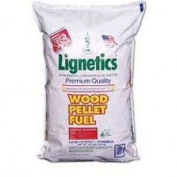 Lignetics wood pellets 40 pound bag