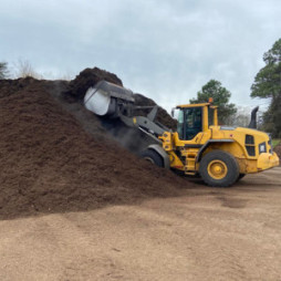 Bulk Hardwood Double Shredded Mulch
