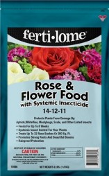 Fertilome Rose and Flower Fertilizer and systemic Insecticide 4lb and 10lb