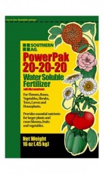 Southern Ag Powerpak Water Soluble Fertilizer 20-20-20