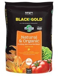 Sungro Black Gold® Natural & Organic Potting Mix
