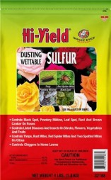 Hi-Yield Dusting Wettable Sulfur