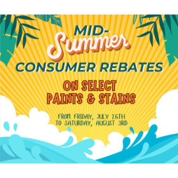 Mid-Summer Consumer Rebates