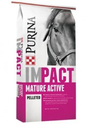 Purina Impact Mature Active Pelleted Horse Feed