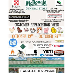 Customer Appreciation Week — October 19–24!