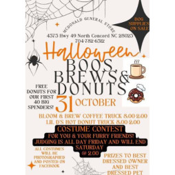 Halloween Boos, Brews, & Donuts