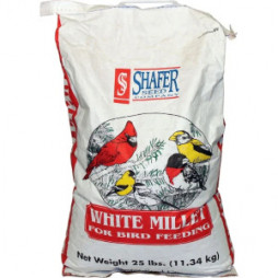 Shafer Seed White Millet, 25lb