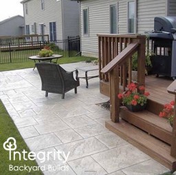 Simple Backyard Patio