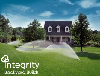 Front Yard Irrigation for a Lush Green Lawn