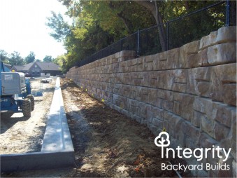 Commercial Retaining Wall