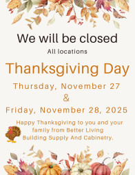 Thanksgiving Holiday Hours