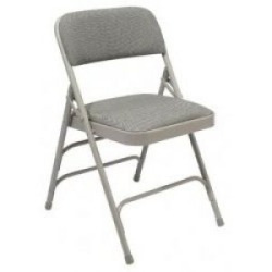 Chairs, Grey Padded