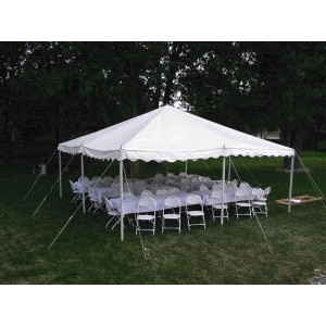 Tent Package #1: 20 x 20 + Rectangular Tables