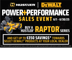 Buy Hustler® Raptor® , Get DEWALT®
