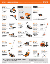 Spring 2026 STIHL Offers Are Here