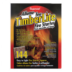 Imperial Timberlite Fire Starter Squares, 144 ct.