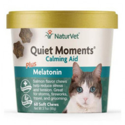 Quiet Moments Calming Aid + Melatonin For Cats
