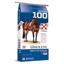 Purina® Omolene #100® Active Pleasure Horse Feed 50#