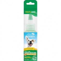 ORAL CARE GEL FOR DOGS WITH PEANUT BUTTER FLAVORING
