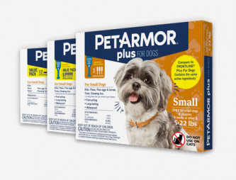 PetArmor® Plus Flea and Tick Protection for 5-22 lbs Dogs