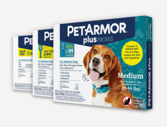 PetArmor® Plus Flea and Tick Protection for 23-44 lbs Dogs