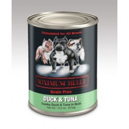 Maximum Bully Chunky Duck and Tuna in Broth Canned Dog Food