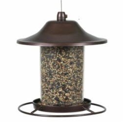 Bronze Panorama Wild Bird Feeder