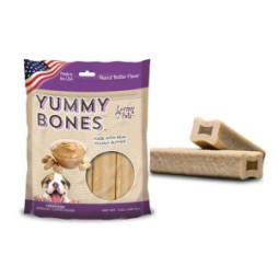 Yummy Bones - Peanut Butter-Filled Dog Bones (13 oz. Bag)