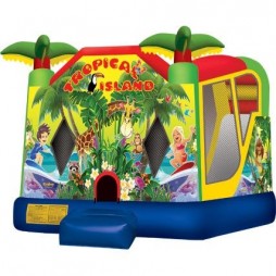 Tropical Island Combo C4 (Wet or Dry) Bounce House
