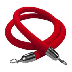 8' Red Stanchion Rope