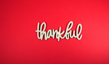 A Word on Thankfulness