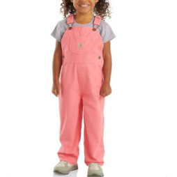 Carhartt Girls' Loose Fit Canvas Bib Overall