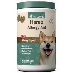 Naturvet Hemp Allergy Aid Soft Chews