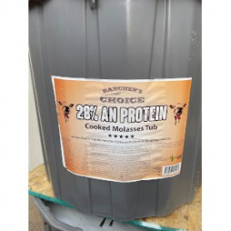 Rancher's Choice 28% AN Protein Cooked Molasses Tub