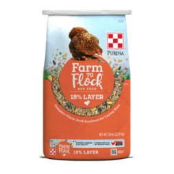 Purina® Farm to Flock™ 18% Layer Hen Food