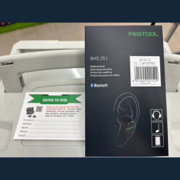 Win a Festool GHS 25 Bluetooth Hearing Protection