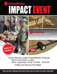 FastenMaster Impact Event!