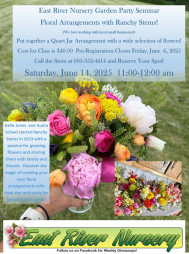 Garden Party Event - Make and Take Floral Arranging