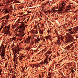 Bag: Hardwood Mulch, Dyed Red