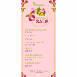 Spring Sale!