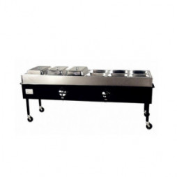 ST-6 Six Bay Gas Steam Table
