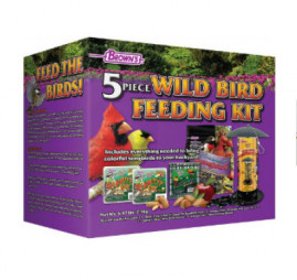 Brown's® | 5 Piece Wild Bird Feeding Kit