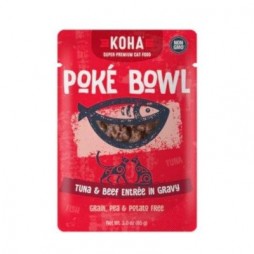 Koha Poke Bowl Tuna & Beef Entree in Gravy