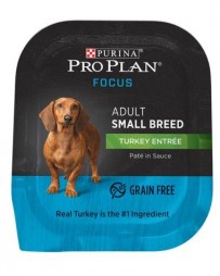 Purina Pro Plan FOCUS Adult Small Breed Turkey Entrée Wet Dog Food