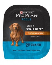 Purina Pro Plan FOCUS Adult Small Breed Chicken Entrée Wet Dog Food