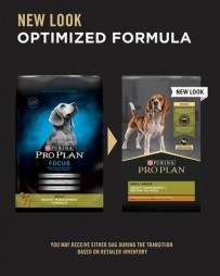 Purina Pro Plan FOCUS Adult Weight Management Formula Dry Dog Food