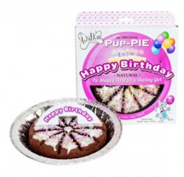 The Lazy Dog Cookie Co. Happy Birthday for a Darling Girl Pup-PIE