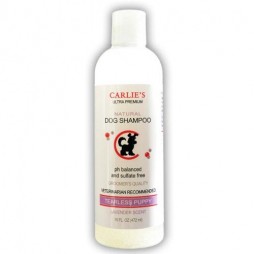 Carlie's Ultra Premium Puppy Tearless Shampoo, Lavender Scent For Dogs 16oz