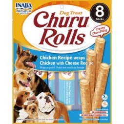 Churu Rolls - Chicken with Cheese Dog Treats