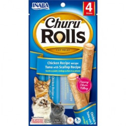 Churu Rolls - Tuna with Scallop Cat Treats